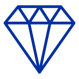 Diamond Decal (Blue)